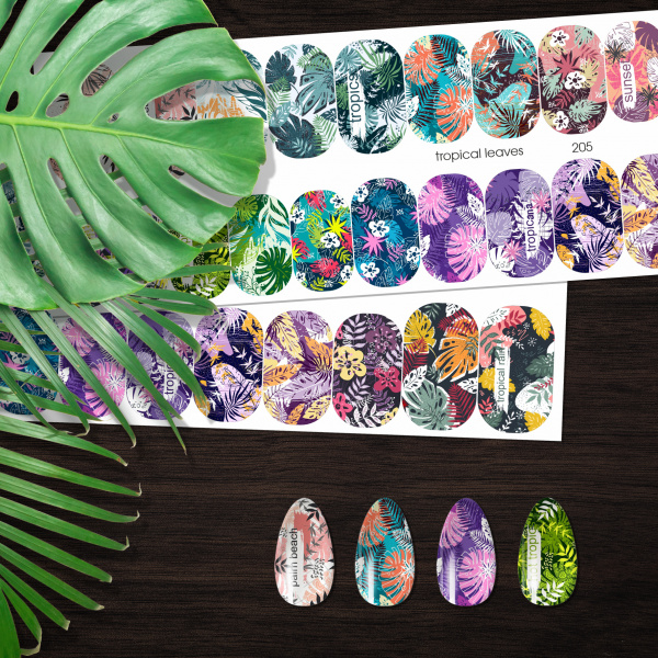 Термопленка Tropical Leaves из каталога Пленка BPW в интернет-магазине BPW.style