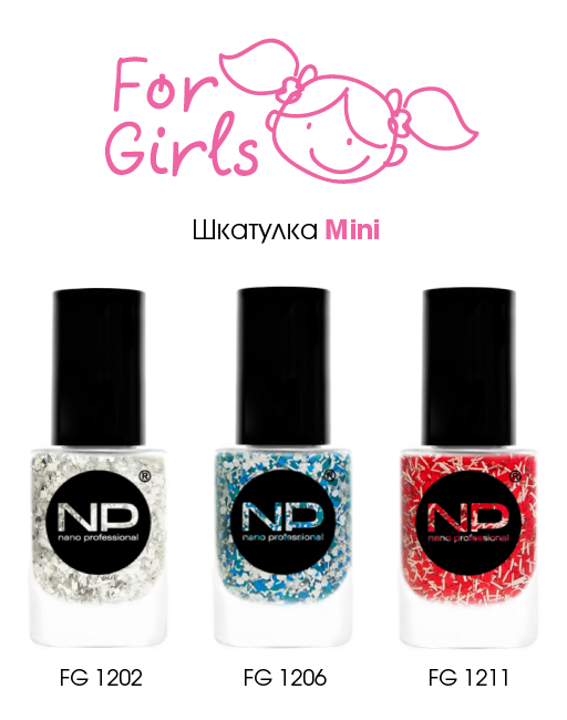 Шкатулка с лаками Mini "Mani red" из каталога Nano Professional в интернет-магазине BPW.style