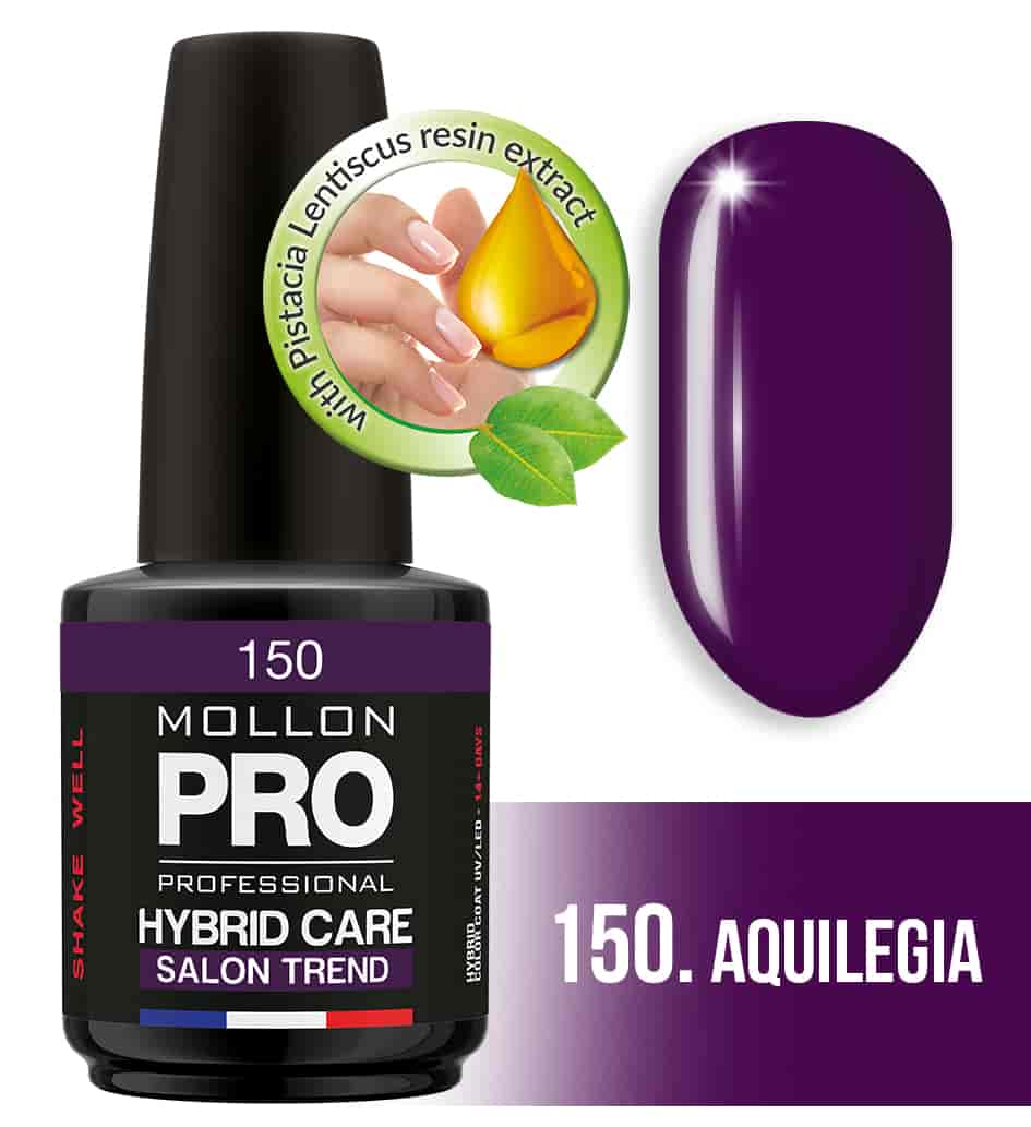 Гель-лак для ногтей HYBRID CARE SALON TREND UV/LED №150 из каталога Гель-лак Mollon Pro в интернет-магазине BPW.style
