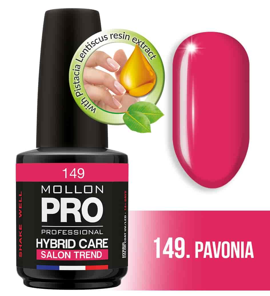Гель-лак для ногтей HYBRID CARE SALON TREND UV/LED №149 из каталога Гель-лак Mollon Pro в интернет-магазине BPW.style