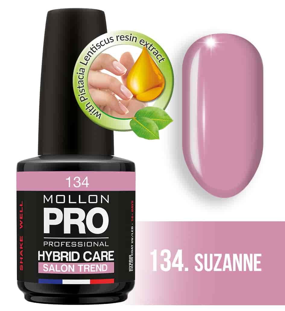 Гель-лак для ногтей HYBRID CARE SALON TREND UV/LED №134 из каталога Гель-лак Mollon Pro в интернет-магазине BPW.style