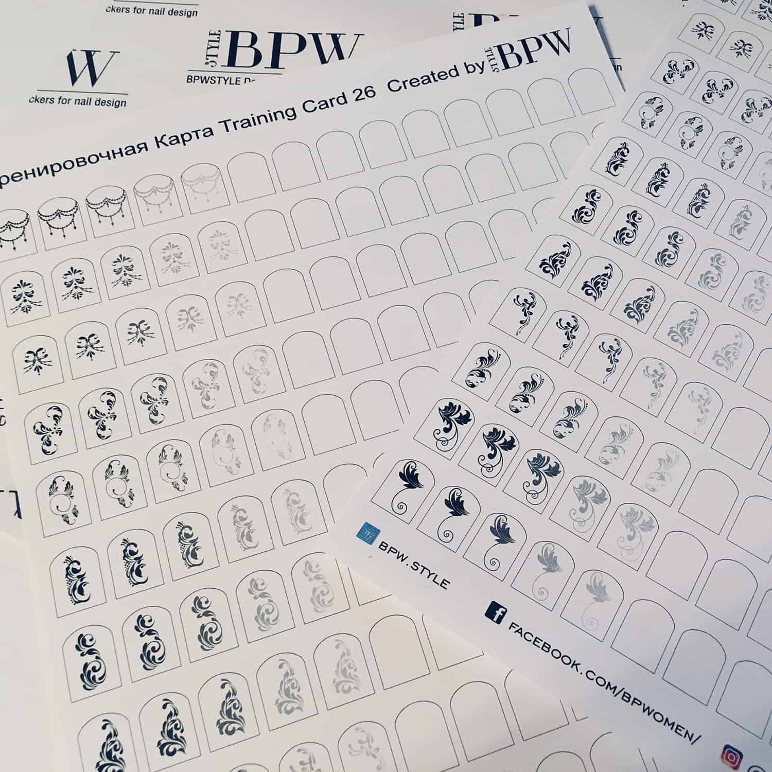 Тренировочная карта Вензеля из каталога Готовые заламинированные в интернет-магазине BPW.style
