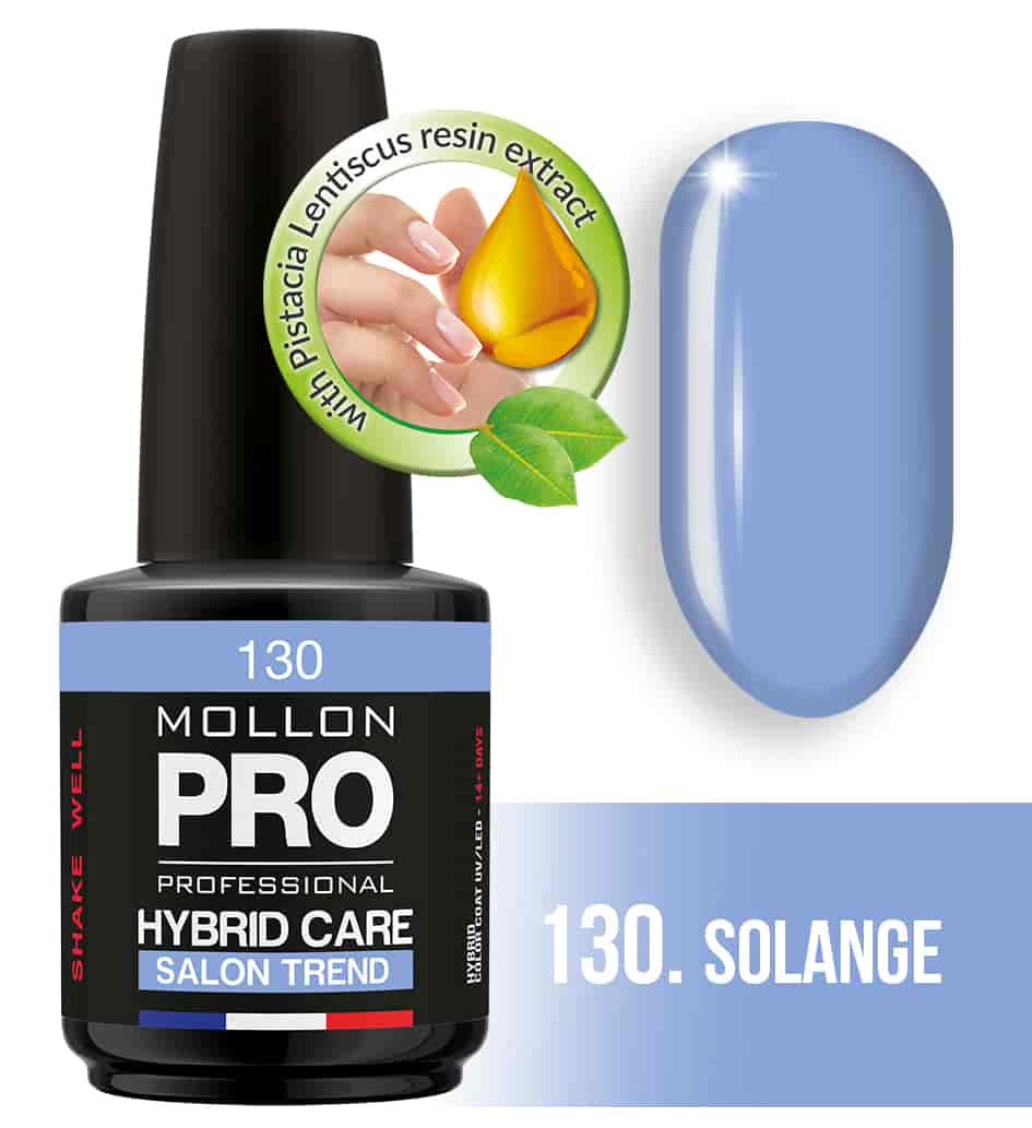 Гель-лак для ногтей HYBRID CARE SALON TREND UV/LED №130 из каталога Гель-лак Mollon Pro в интернет-магазине BPW.style