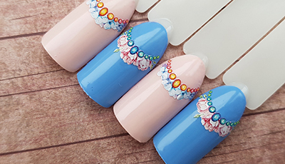 Фото ​Дизайн с цветочными лунками из категории Мастер-классы с нашими слайдерами