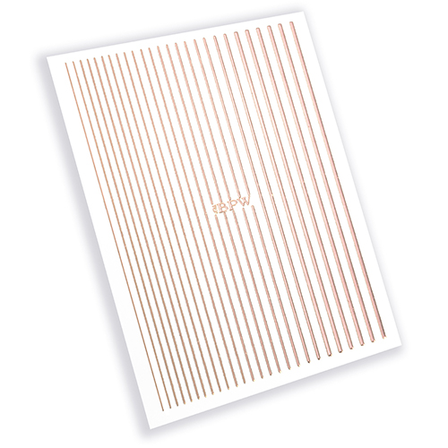 Гибкая силиконовая лента для дизайна ногтей, розовый из каталога Гибкая силиконовая лента в интернет-магазине BPW.style