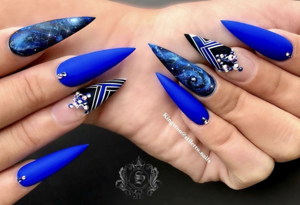 Острые ногти - новые дизайны маникюра на длинные и короткие ногти