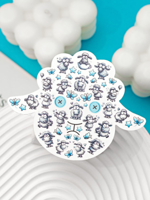 Слайдер-дизайн Фигурный Барашек грустный из каталога Фигурные слайдеры, в интернет-магазине BPW.style