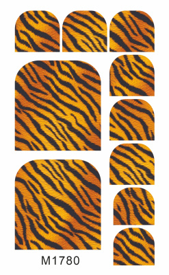 Слайдер Mezze набор Педикюр дикий мир из каталога Слайдеры MEZZE Наборы 8 шт, в интернет-магазине BPW.style