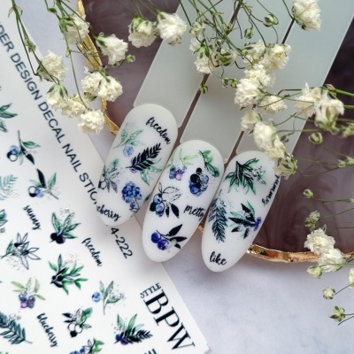 Слайдер-дизайн SPARKLE Blueberry из каталога Слайдеры SPARKLE, в интернет-магазине BPW.style