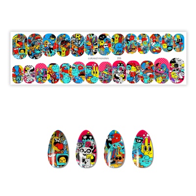 Термопленка Colored Monsters из каталога Пленка BPW, в интернет-магазине BPW.style
