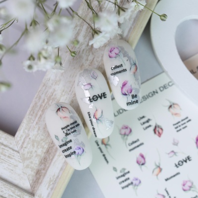 Слайдер-дизайн Life is beautiful из каталога Цветные на любой фон, в интернет-магазине BPW.style