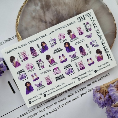 Слайдер-дизайн Fashion is my Passion из каталога Цветные на любой фон, в интернет-магазине BPW.style