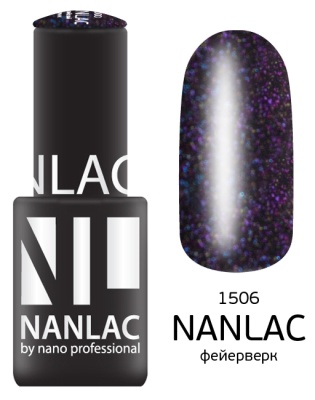 NL 1506 фейерверк 6 мл из каталога Гель-лак Nano Professional, в интернет-магазине BPW.style