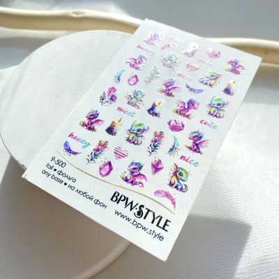 Слайдер-дизайн SPARKLE Cute dragon из каталога Слайдеры SPARKLE, в интернет-магазине BPW.style