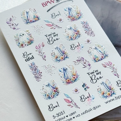 Слайдер-дизайн My Boo из каталога Цветные на любой фон, в интернет-магазине BPW.style