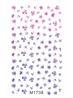 Слайдер Mezze набор Цветы мелкие из каталога Слайдеры MEZZE Наборы 8 шт, в интернет-магазине BPW.style