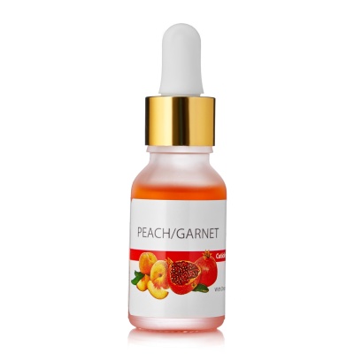 Масло с пипеткой Peach/Garnet («Персик и гранат») 15 ml из каталога Препараты для ногтей, в интернет-магазине BPW.style