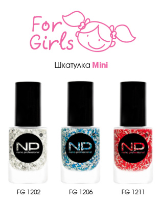 Шкатулка с лаками Mini "Mani red" из каталога Nano Professional, в интернет-магазине BPW.style