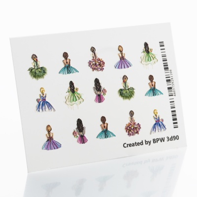 3D слайдер-дизайн Девушки из каталога 3D слайдеры, в интернет-магазине BPW.style