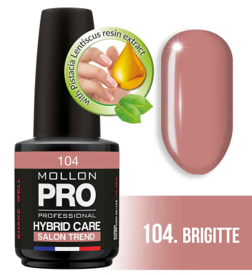 Гель-лак для ногтей HYBRID CARE SALON TREND UV/LED №104 из каталога Гель-лак Mollon Pro, в интернет-магазине BPW.style