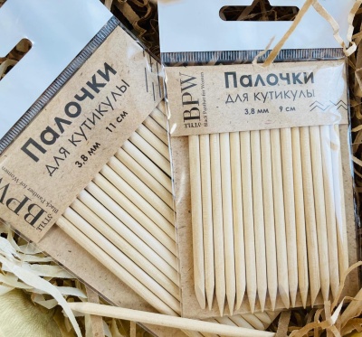 Палочки для кутикулы, 9 см, 15 шт из каталога Палочки для кутикулы, в интернет-магазине BPW.style