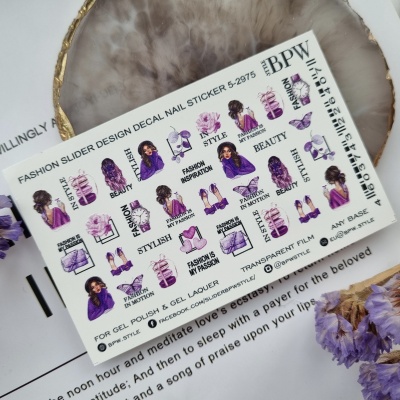 Слайдер-дизайн Fashion is my Passion из каталога Цветные на любой фон, в интернет-магазине BPW.style