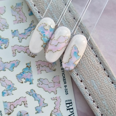 Слайдер-дизайн SPARKLE Marble розовый с голубым из каталога Слайдеры SPARKLE, в интернет-магазине BPW.style