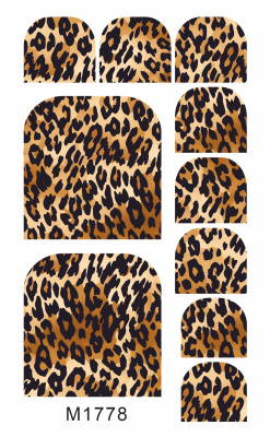 Слайдер Mezze набор Педикюр дикий мир из каталога Слайдеры MEZZE Наборы 8 шт, в интернет-магазине BPW.style