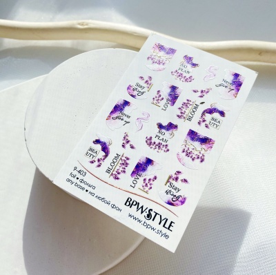 Слайдер-дизайн SPARKLE Bloom из каталога Слайдеры SPARKLE, в интернет-магазине BPW.style