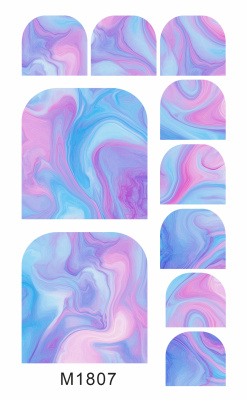 Слайдер Mezze набор Педикюр мрамор из каталога Слайдеры MEZZE Наборы 8 шт, в интернет-магазине BPW.style